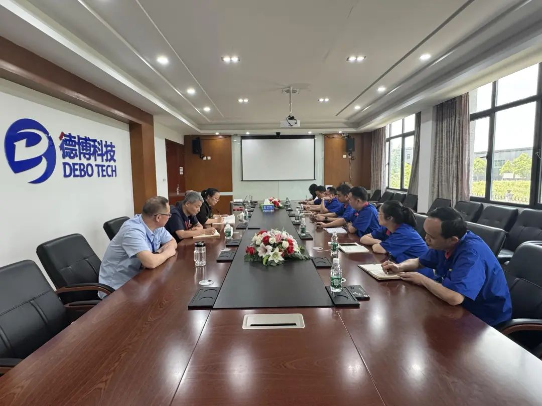 热烈欢迎武汉科技大学唐秋华教授一行莅临公司调研指导！